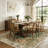Sunflower Vintage Medallion Print Area Rug Non-Slip Machine Washable Low Pile for Living Room Bedroom-1753251595-1753251601