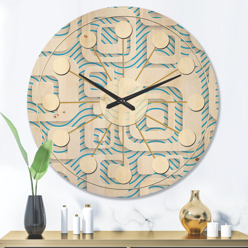 Horloge murale 3D, Grand