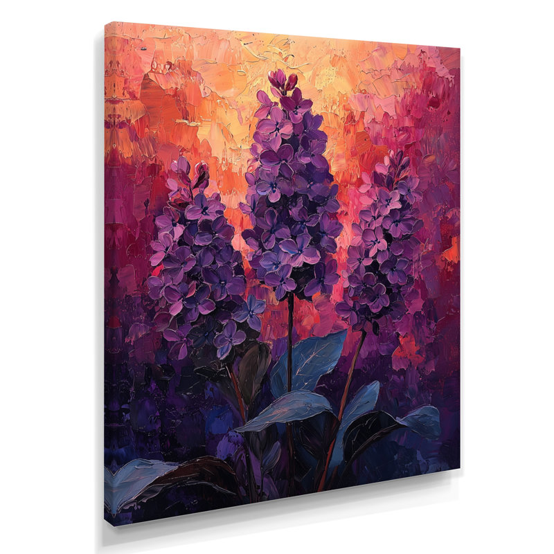Brittanie - impressions murales florales, H 40 po x l 30 po, Toile tendue, Ne s’applique pas