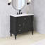 Ensemble de meuble-lavabo autoportant 36 po avec comptoir en céramique 36 po-2077580731