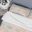Ensemble de housse de couette rose et crème-1505523352