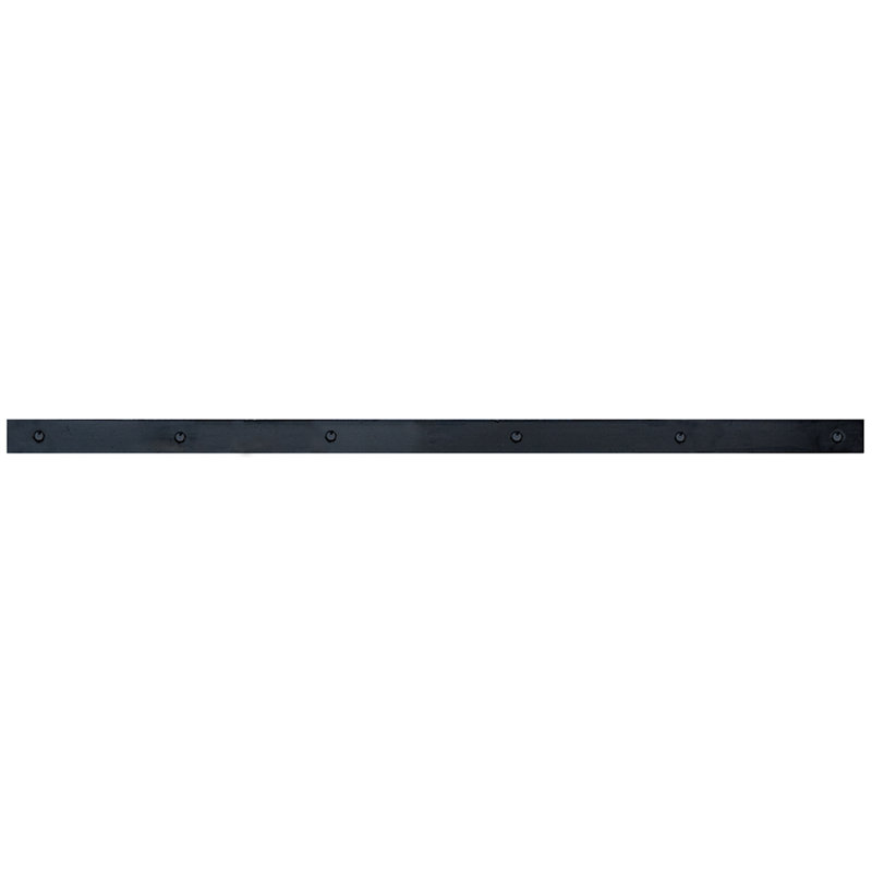 Black Water Resistant Standard Single Barn Door Track