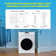 Equator Standard 24 in Vented Dryer 3.5cf/13lb SENSOR Refresh Cycle 110V/1500W