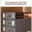 Foldable Sheet Organizer Storage Box With Window-2061279296