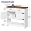 Console 34,3 po avec rangement