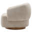 Fauteuil d'appoint Gimlet en chenille martelée-141859156