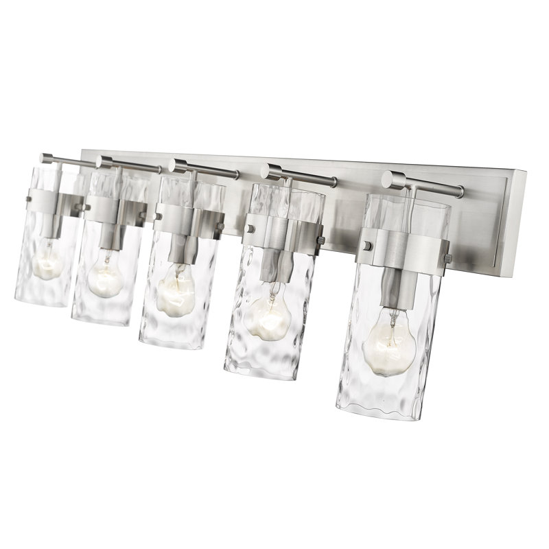 Éclairage pour meuble-lavabo Aultman, Nickel brossé