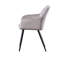 Yerres 6 Person Dining set - a Rectangular Wooden Dining Table with Metal Legs and a Set of 6 Quilted Velvet Dining Chairs for Dining Room - Modern Dining Table Set-1308143833