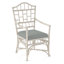 Chippendale Upholstered Arm Chair-1220170746-1252848207