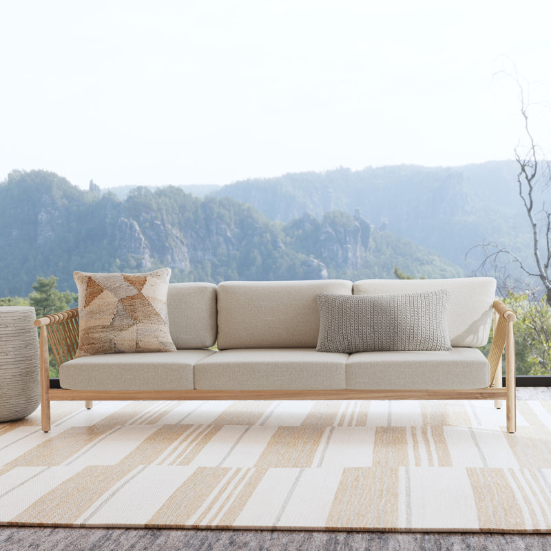Leo Outdoor Sofa Taupe
