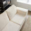 Canapé-lit modulaire en velours côtelé polyvalent-2094943113