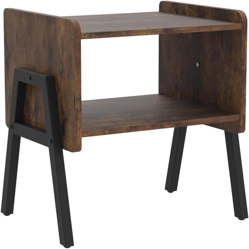 Table de bout Dawnella, Brun