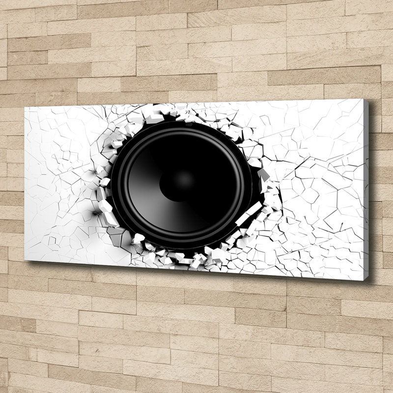Speaker - Wrapped Canvas Print