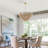 5 Tier 8 Light Raffia Dimmable Chandelier