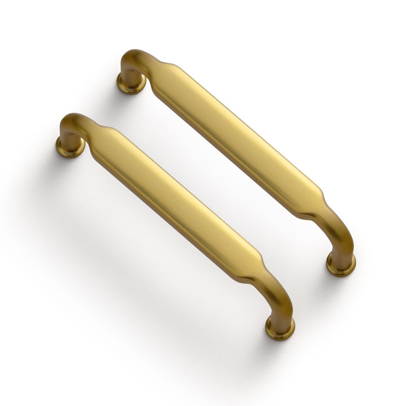 3 3/4" Center Bar Pull Multipack, Brushed Gold