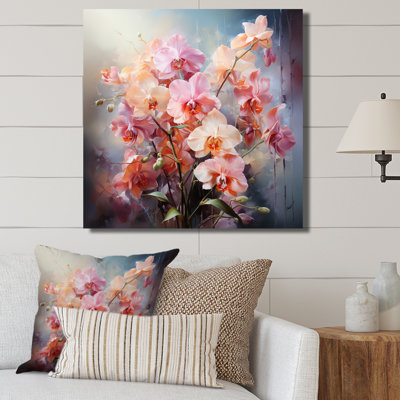 " Peach Orchids Romantic Impression II "