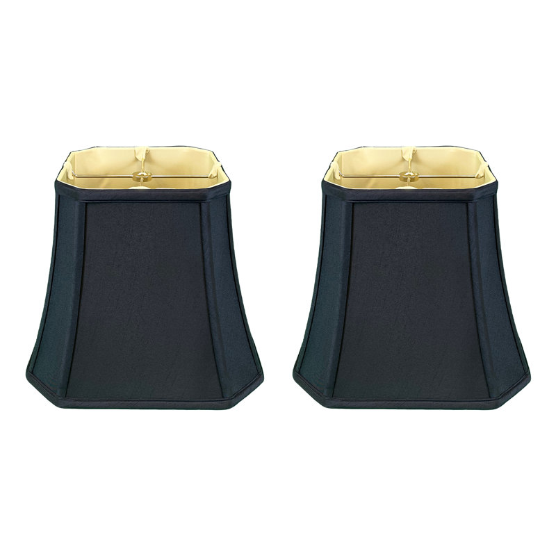 Abat-jour cloche Winston Porter, H 8,75 po x l 10 po x P 5 po, Noir