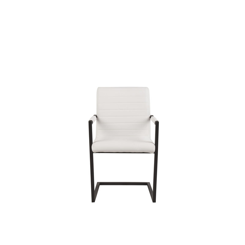 Nolette Upholstered Dining Chair, White
