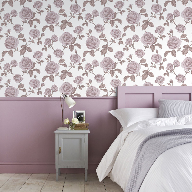 Boutique Countess Damask Wallpaper, Pink