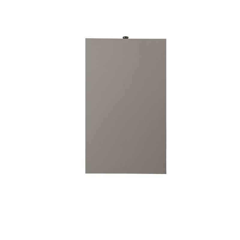 Gray Wooden Rectangular Side Table with Storage