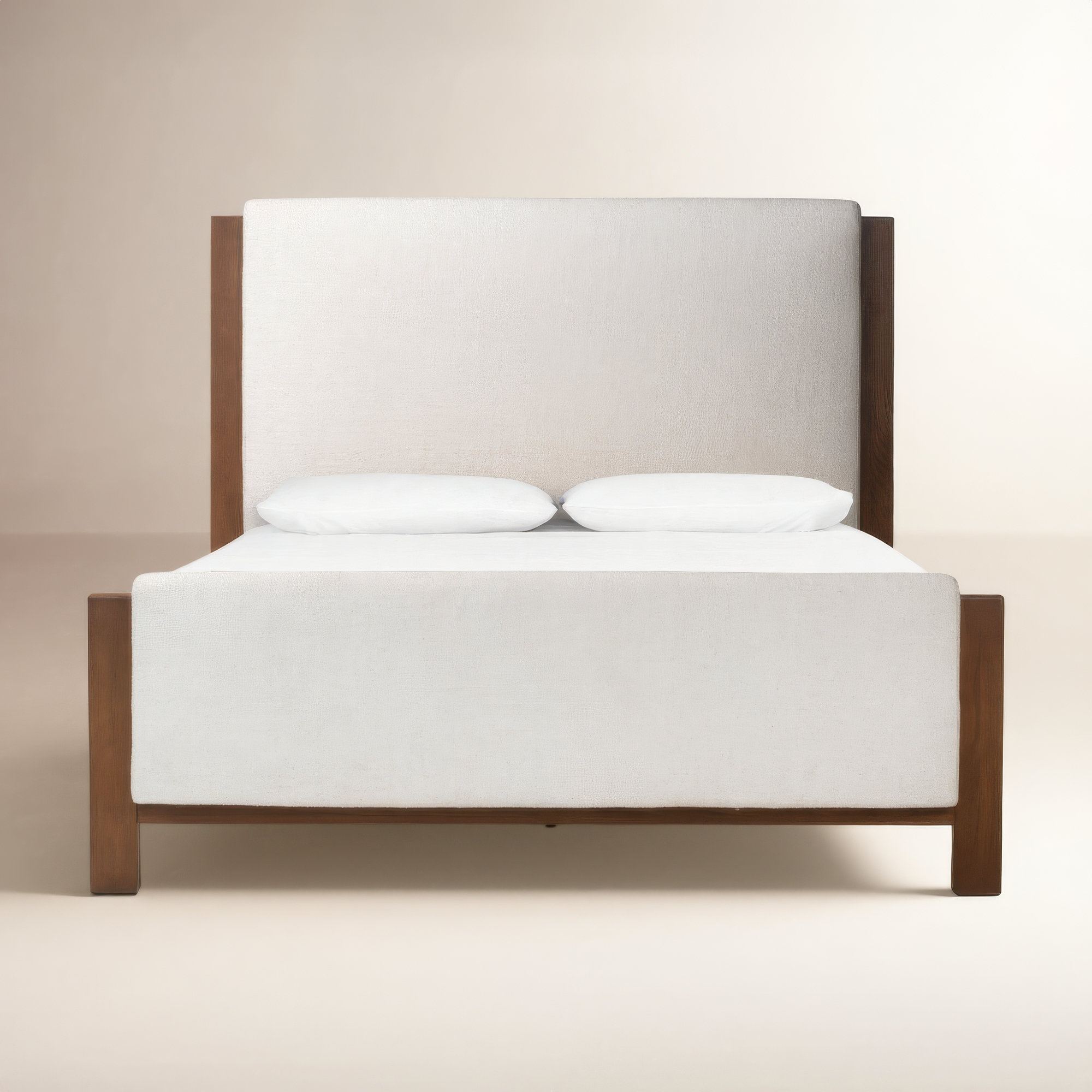 Marielle Upholstered Bed, Queen, Omari Natural