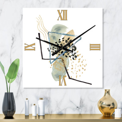 Metal Wall Clock
