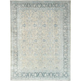 One-of-a-Kind Rectangle 9'4" X 12'11" Hand Knotted Area Rug