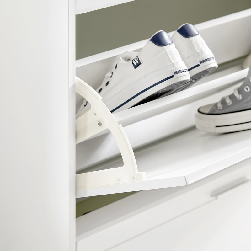 15 Pair Flip Down Shoe Storage
