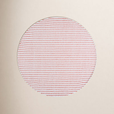 Hand-Woven Chevron Cotton Rug