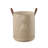 metal laundry basket rattan weaving effect