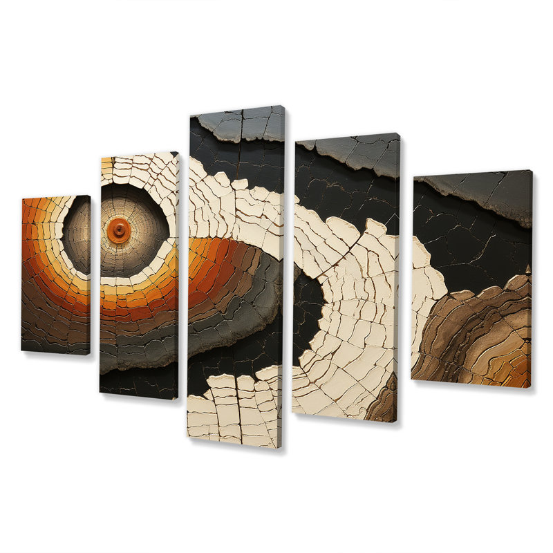 Ensemble de décoration murale Beige Quartz Mystery Collage