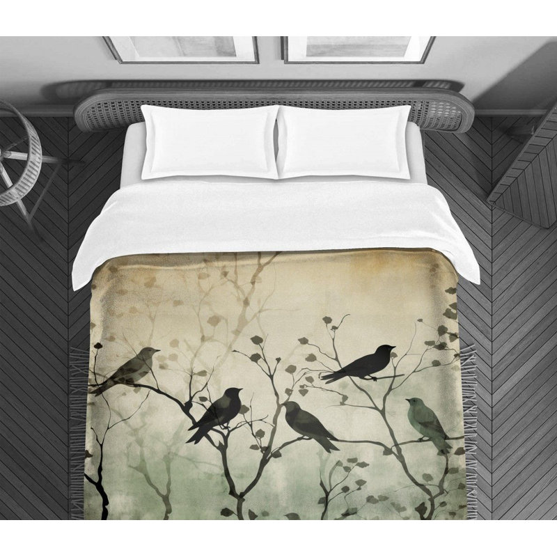 Tree Bird Marshanna Polyester Comforter, Twin Comforter