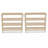 24 Pair Solid Wood Flip Down Shoe Storage