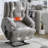 Dual Motor Heat Massage Infinite Position Up To 350 LBS Electric Power Lift Recliners With Power-Remote, Medium-Firm And Heavy Duty-1988930876