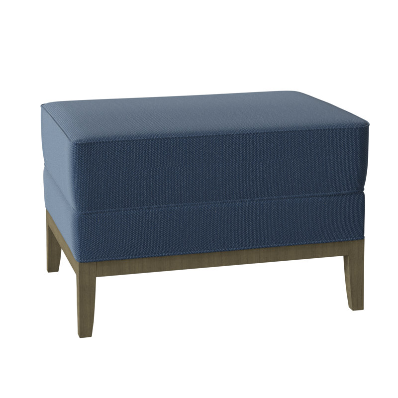 Repose-pieds rectangulaire 26 po Eastside, gris, Gris patiné