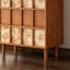 Commode d'appoint en bois massif