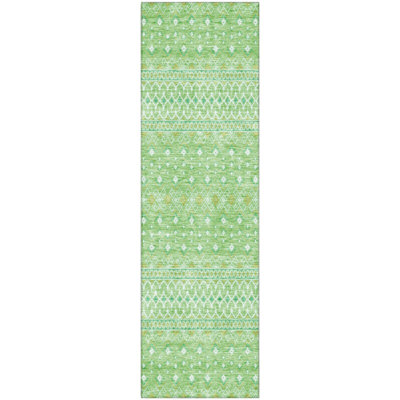 Premium Machine Washable Prisco Aloe Rug
