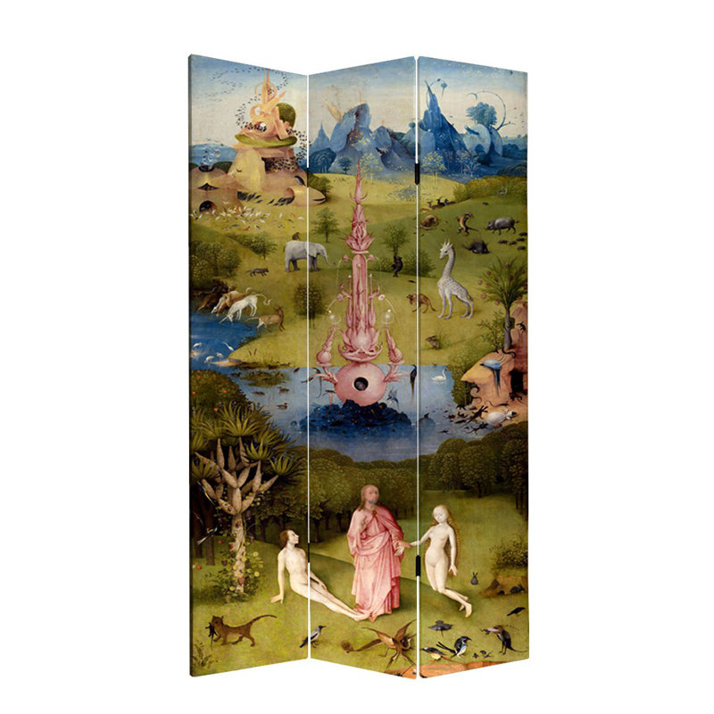 Paravent Hieronyme Bosch Garden of Earthly Delights