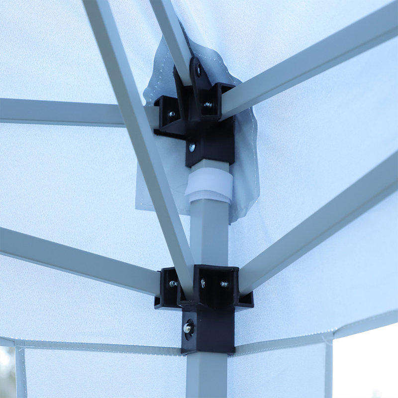 10 pi. L 10 pi. D Auvent de rangement en aluminium