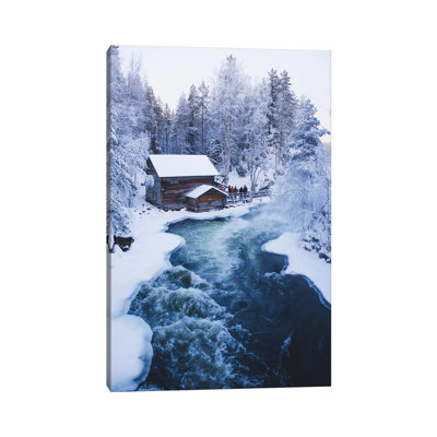 Myllykoski Mill by Steffen Fossbakk - Wrapped Canvas Painting