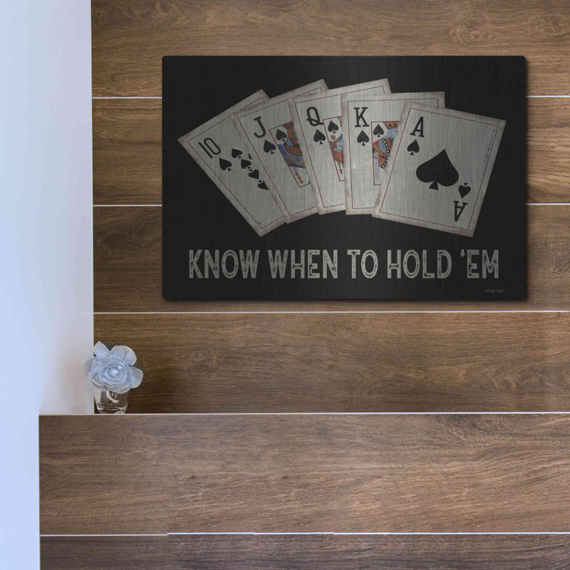 «Know When to Hold 'em» par Cindy Ja
