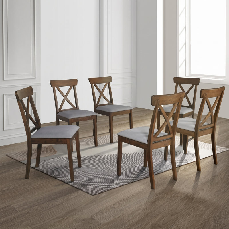Arcuri 18.5'' H Upholstered Side Chair, Brown