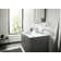 hansgrohe Finoris Widespread Faucet 110 with Pop-up Drain, 1.2 GPM