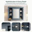 Armoire de rangement murale pour salle de bain-1609419053