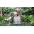 Handcrafted Outdoor Cascade Fountain with Lights