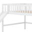 Lit mezzanine en bois massif avec glissade et échelle-582495825