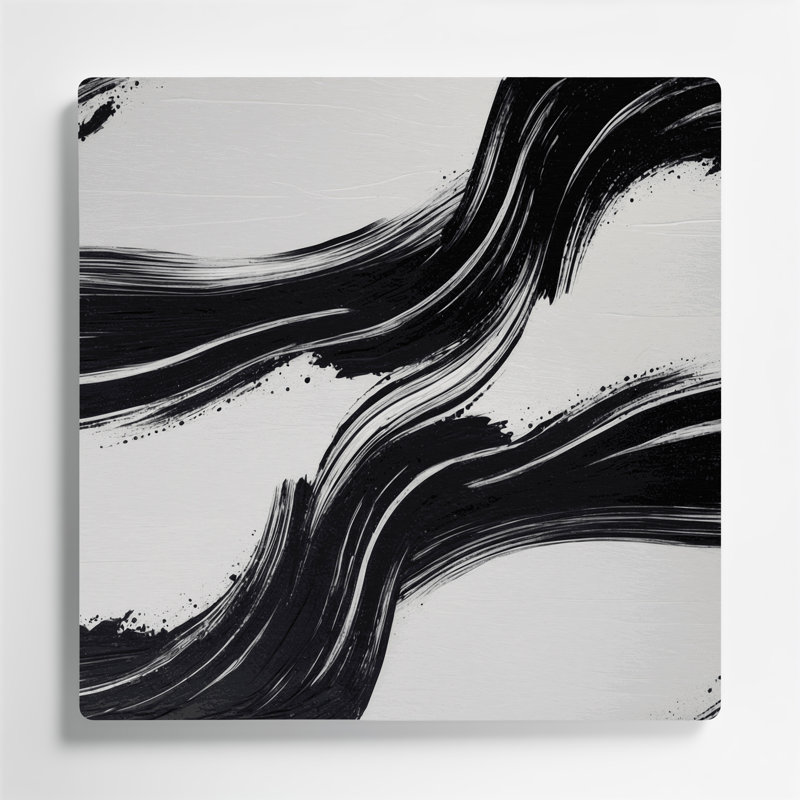 Minimalisme 76, art mural en métal beige, H 32 po x l 32 po