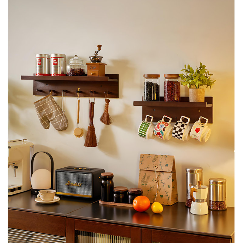 The Entrance Storage Rack Can Store Daily Items, Brown
