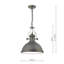 Ian 1 - Light Dome Pendant-36017315-36017312