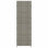 Armoire de rangement en bois vidaXL, poly rotin durable, résistant à l'eau, 4 compartiments, armoire de rangement d'extérieur, structure en acier thermolaqué, boutons en bois d'acacia massif, 23,2 po x 15,7 po x 70,9 po, gris